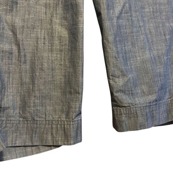 Chico's Women's Blue Chambray Capri Crop Pants Casual Summer‎ - Picture 3 of 6